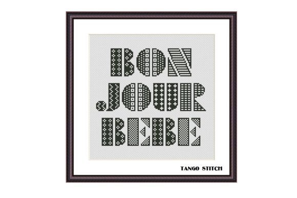 Bonjour Bebe Lettering Cross Stitch: A Strategic Approach to Creative Expression