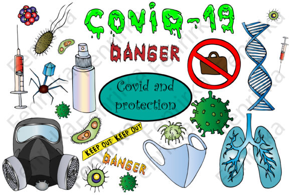 Bundle of Colorful Covid-19: A Versatile Resource for Creative and Practical Use