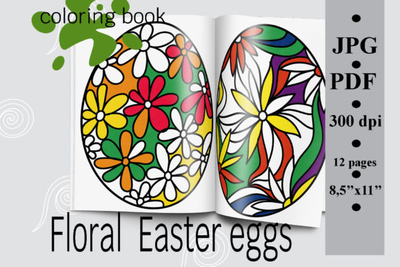 Floral Easter Eggs Coloring Book PDF: A Strategic Tool for Creativity and Focus
