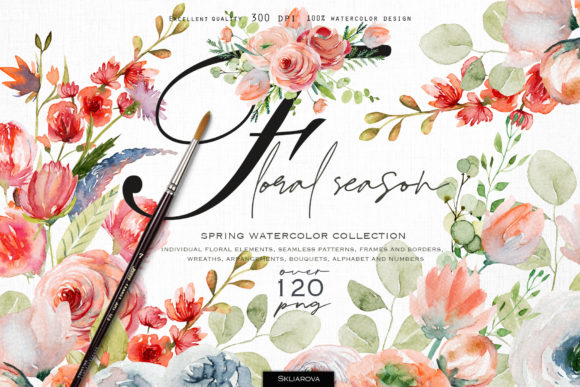 Floral Season Collection: A Strategic Resource for Creative and Business Applications