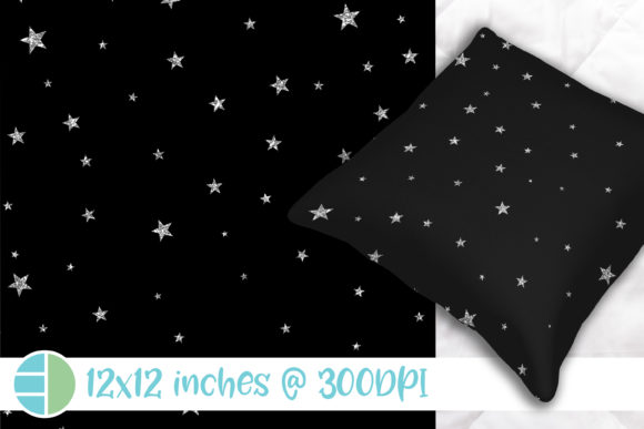 Stars Sublimation Scrapbook Paper Silver: A Versatile and Elegant Design Option